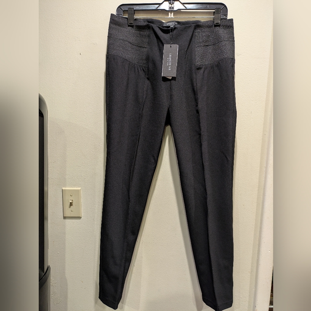 Lafayette 148 New York Elegant Black Dress Pants Size Large